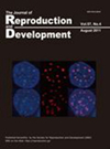 JOURNAL OF REPRODUCTION AND DEVELOPMENT杂志封面